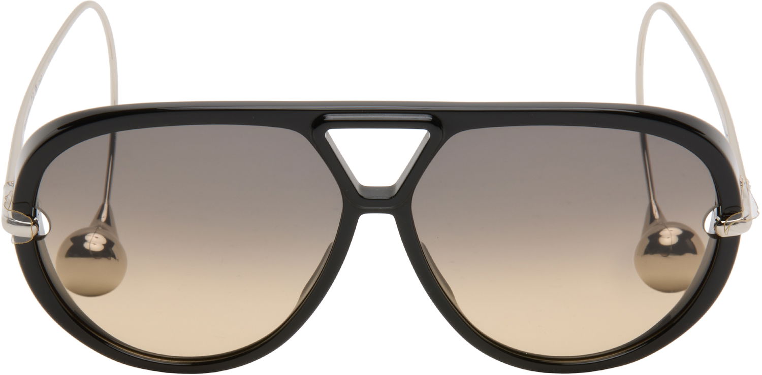 Aurinkolasit Bottega Veneta Drop Aviator Sunglasses Musta | BV1273S-010, 0