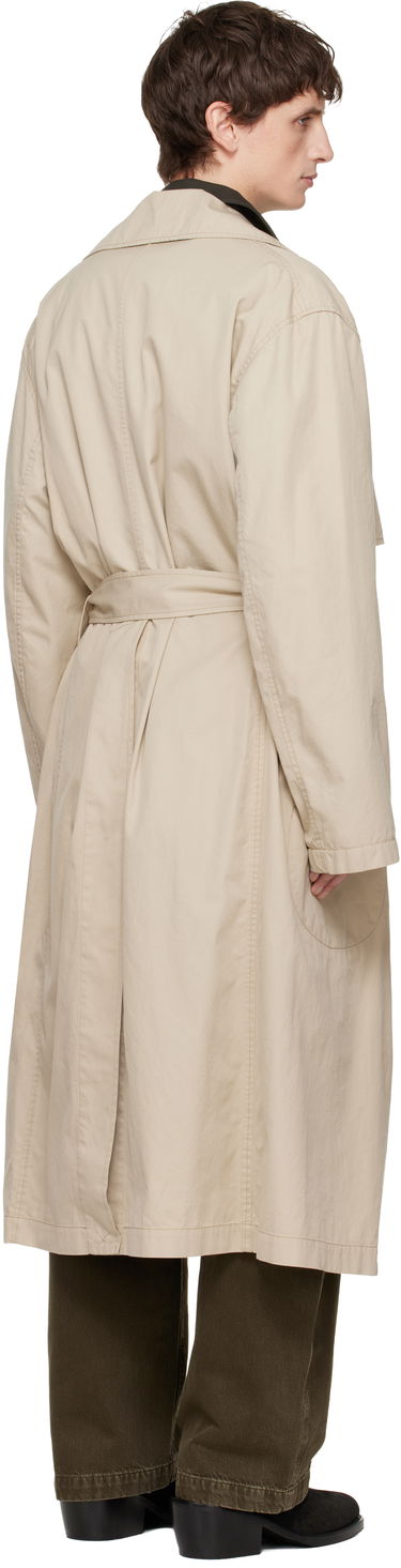 Trenssitakki LEMAIRE Belted Trench Coat Beige | CO1126 LF1441, 2