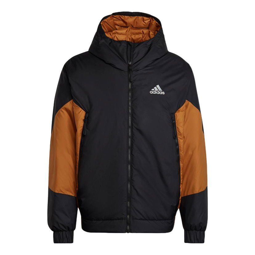 Puffer takki adidas Originals Hooded Puffer Jacket Musta | HK6667