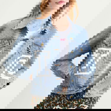 Takki BBC IceCream ICECREAM Trucker Jacket, Size Large Sininen | ICWW25303-LBL, 5