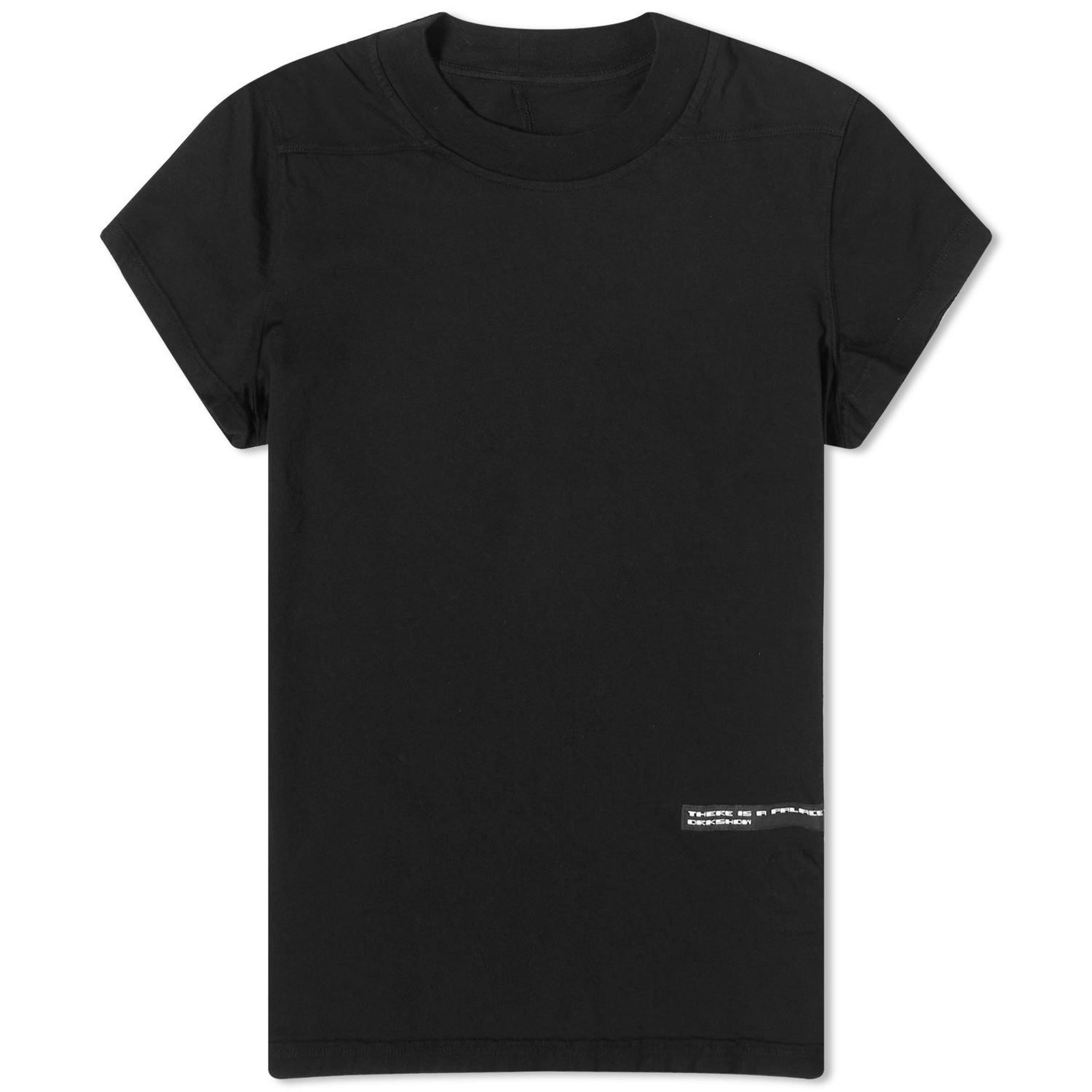T-paita Rick Owens DRKSHDW Small Level T-Shirt Musta | DS02C5208-RNER1-09, 0