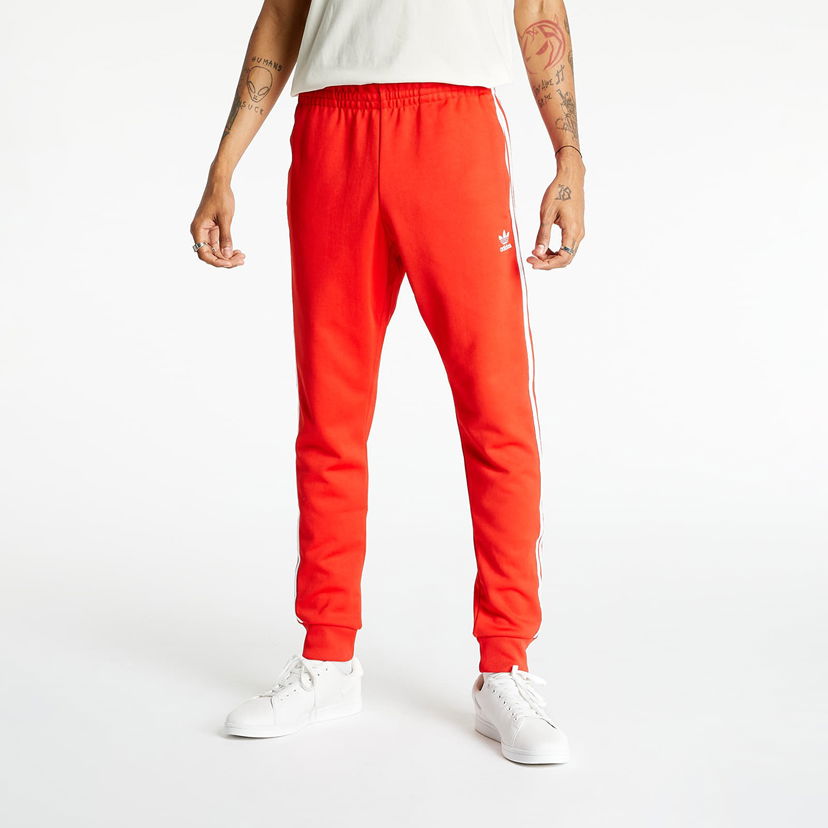Verryttelyhousut adidas Originals Sst Tacksuit Pants Punainen | H06713