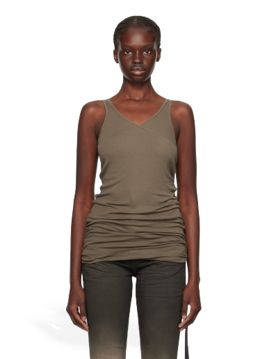 Tankkitoppi Rick Owens DRKSHDW Double Ziggy Banana Tank Top Harmaa | DS02C5106 B