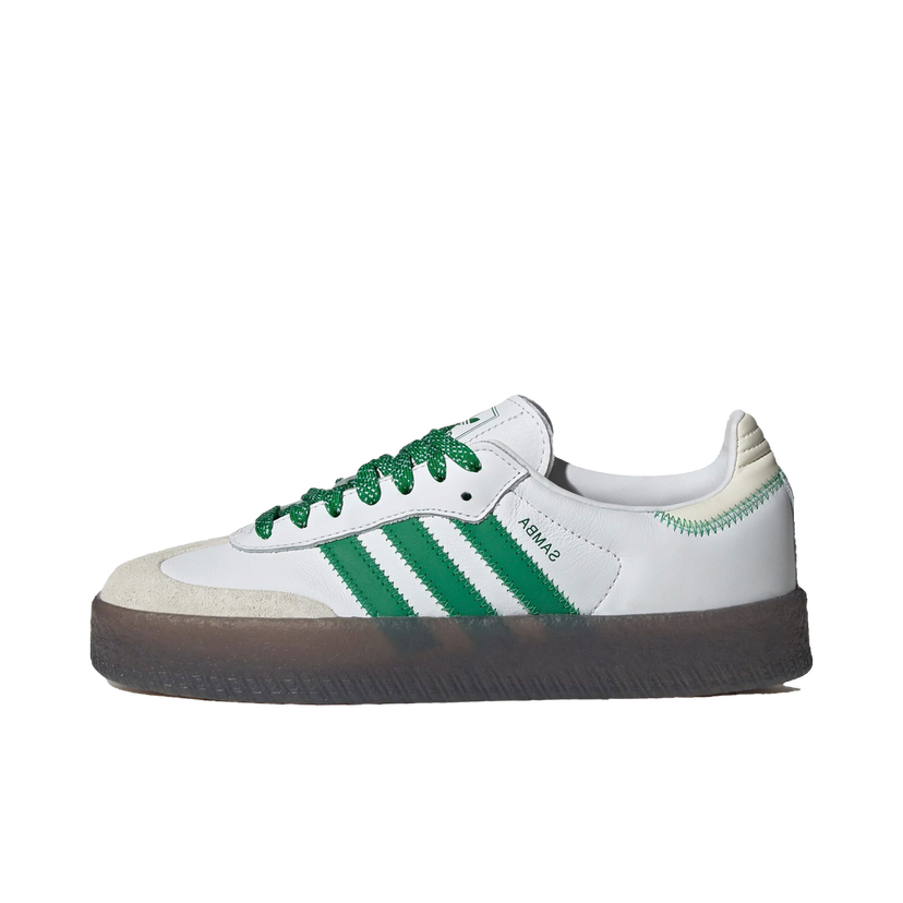 Tennarit ja kengät adidas Originals Sambae Cloud White Green W Valkoinen | IE9105