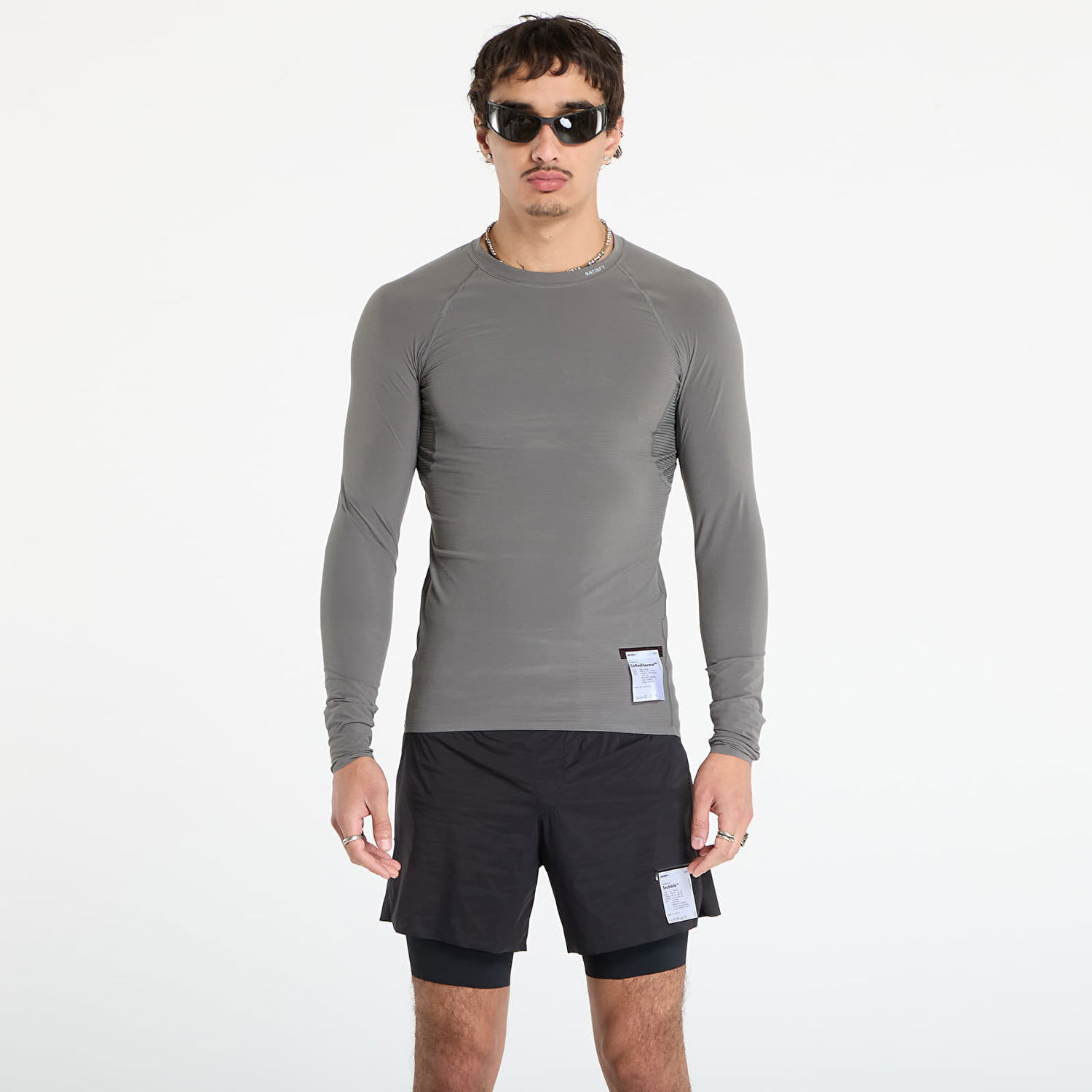 T-paita Satisfy Satisfy Justice CoffeeThermal Base Layer Top Harmaa | 11010-DN, 0