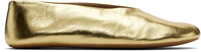 Tennarit ja kengät The Row The Row Stella Ballerina Flats Metallinen | F1638-M39