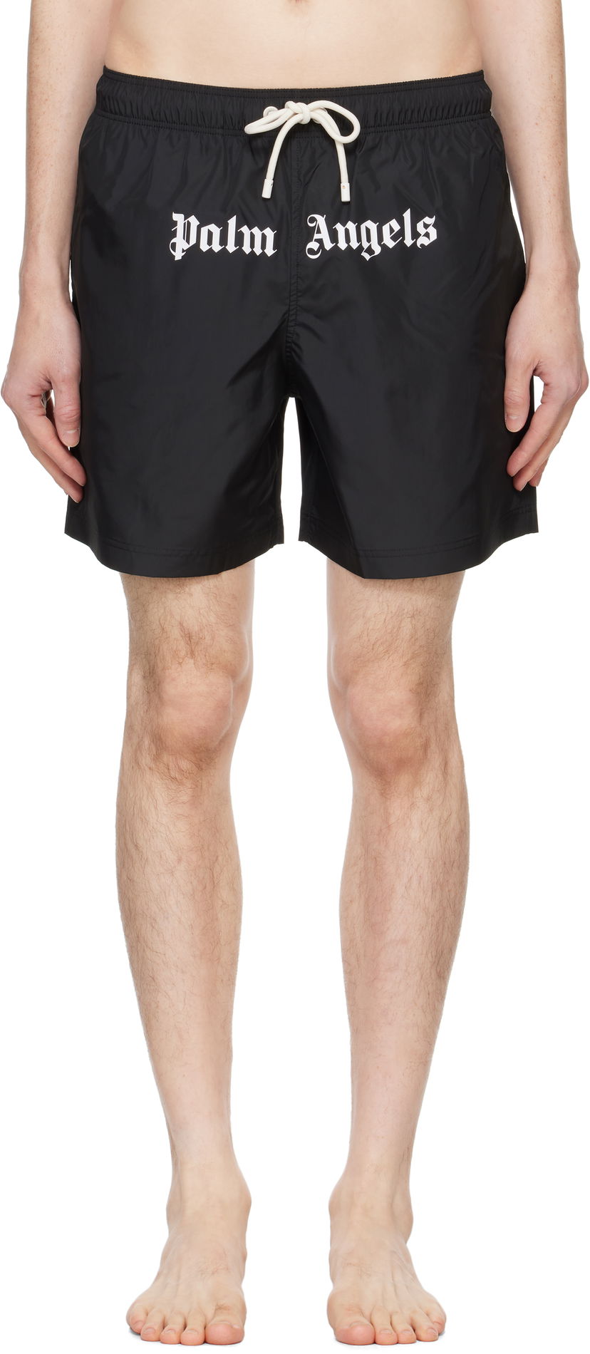Uimapuvut Palm Angels Classic Logo Swim Musta | PMFD002C99FAB0011003