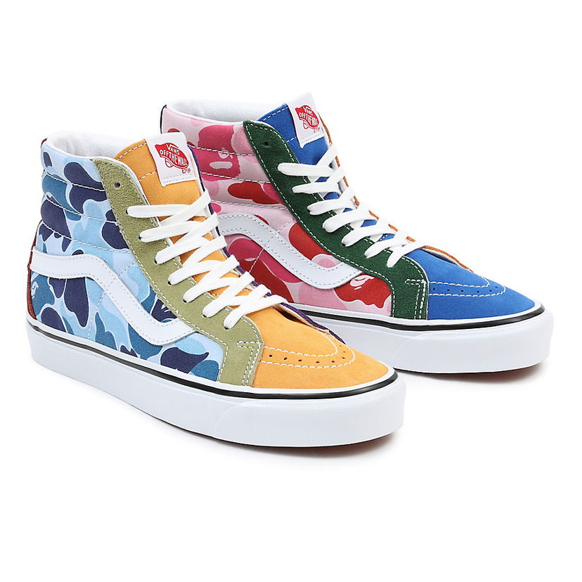 Tennarit ja kengät Vans X Bape Sk8-Hi 38 Dx Monivärinen | VN0A38GF7BM