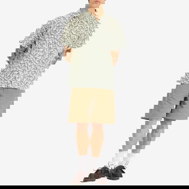 Paita A.P.C. A.P.C. Roy Wave Print Shirt, Size Small Vihreä | VIALX-H12608-KAF, 4