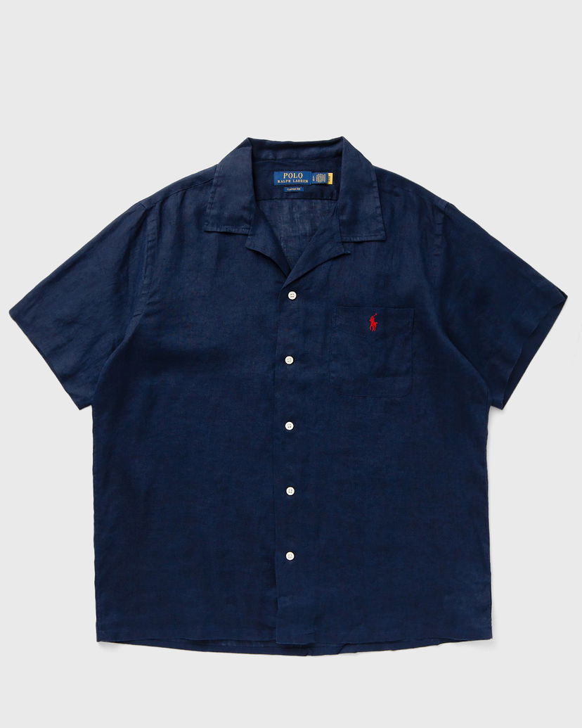 Paita Polo by Ralph Lauren Ralph Lauren Short Sleeve Camp Shirt XXL Tummansininen | 710966421001