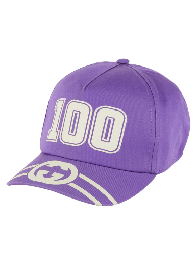 Korkki Gucci 100 Baseball Velcro Strap Cap Violetti | ‎673081 4HAKR 5270