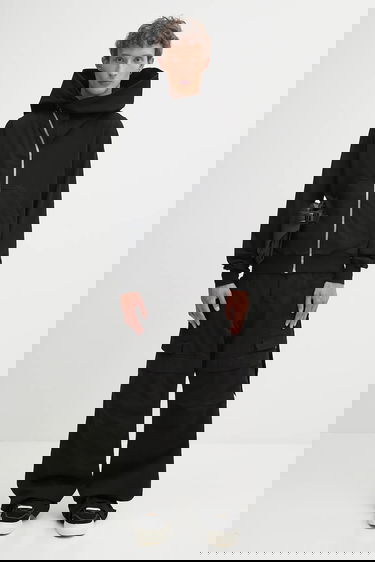 Huppari Rick Owens Rick Owens DRKSHDW Mountain Hoodie Musta | DU02E7286.RIG, 4