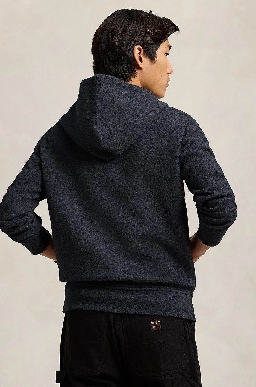 Huppari Polo by Ralph Lauren Polo-Pony Zipped Sweatshirt Violetti | 710881517, 1