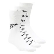 Sukat Reebok CL FO Crew Sock 3P Valkoinen | GG6682, 0