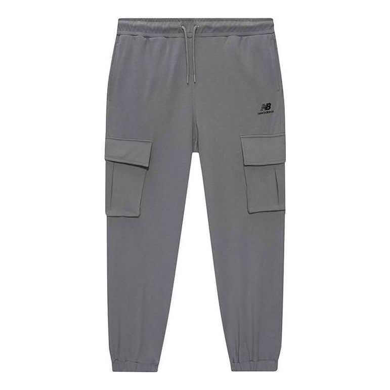 Cargo housut New Balance Print Cargo Pants Harmaa | MLA6N053-GR, 0