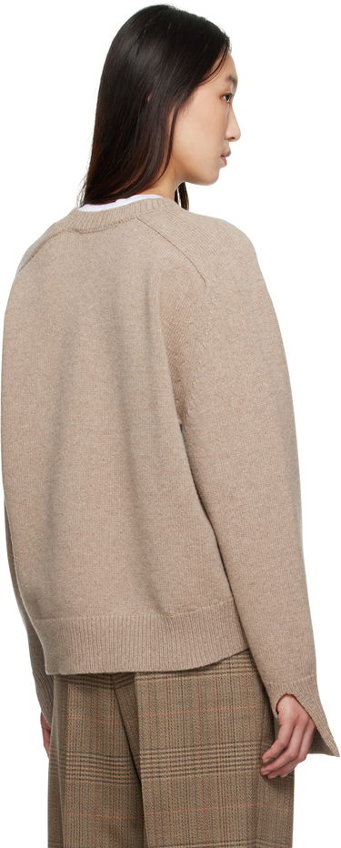 Villapaita Róhe Róhe Sleeve Wrap Sweater Beige | 416-23-320, 2