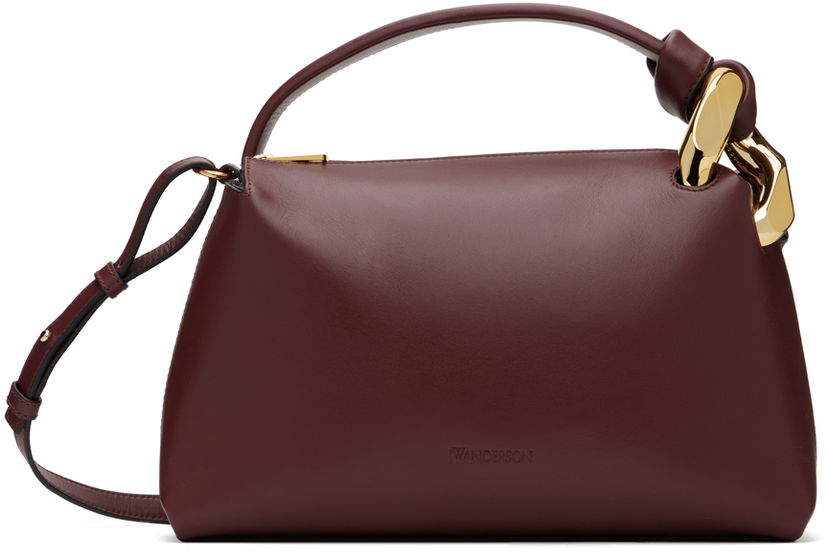 Vaatteet JW Anderson Burgundy JWA Corner Bag Ruskea | HB0557-LA0351