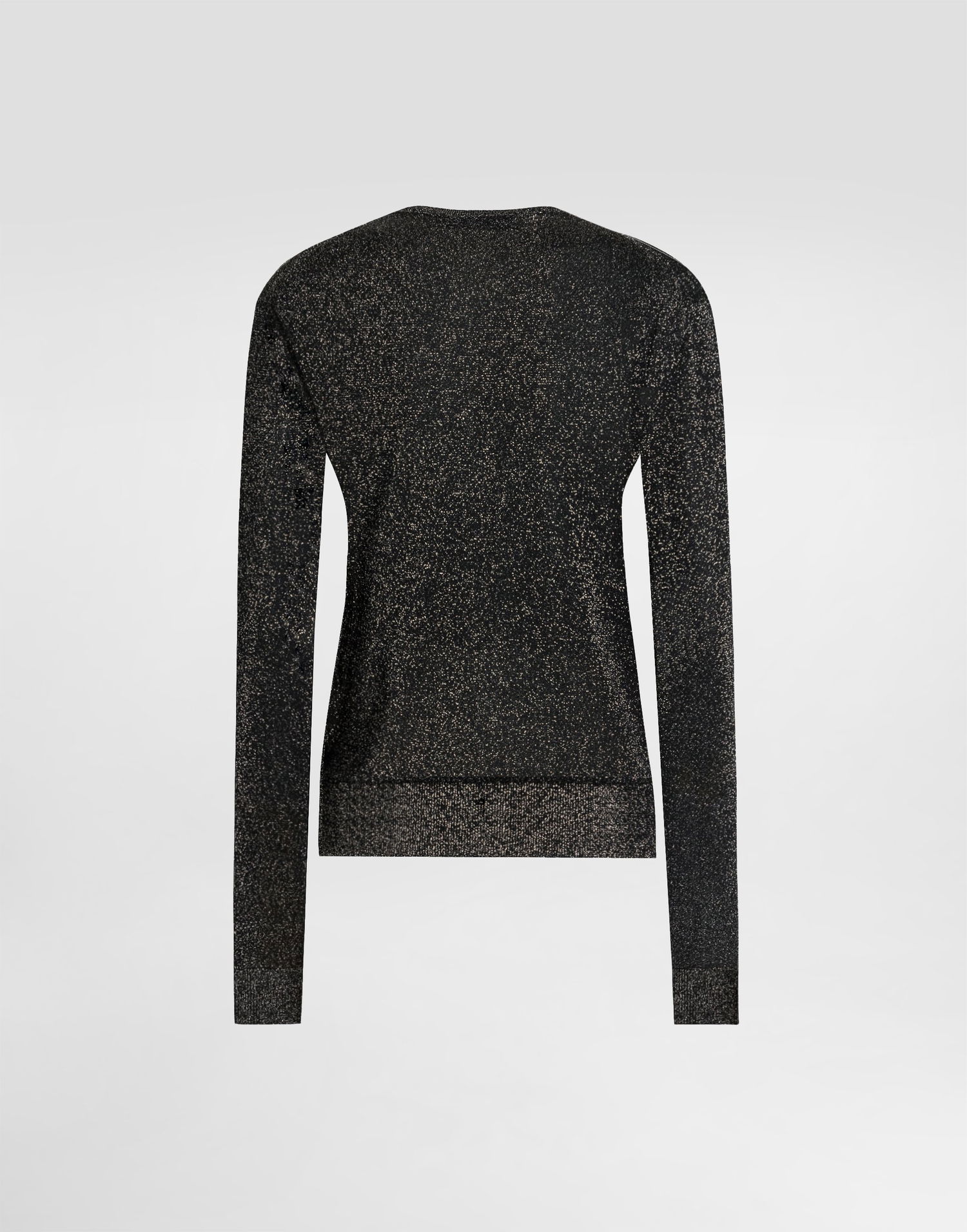 Villapaita Dolce & Gabbana Dolce & Gabbana Metallic Viscose Cardigan Musta | FXVCXTJGMCES8001, 1