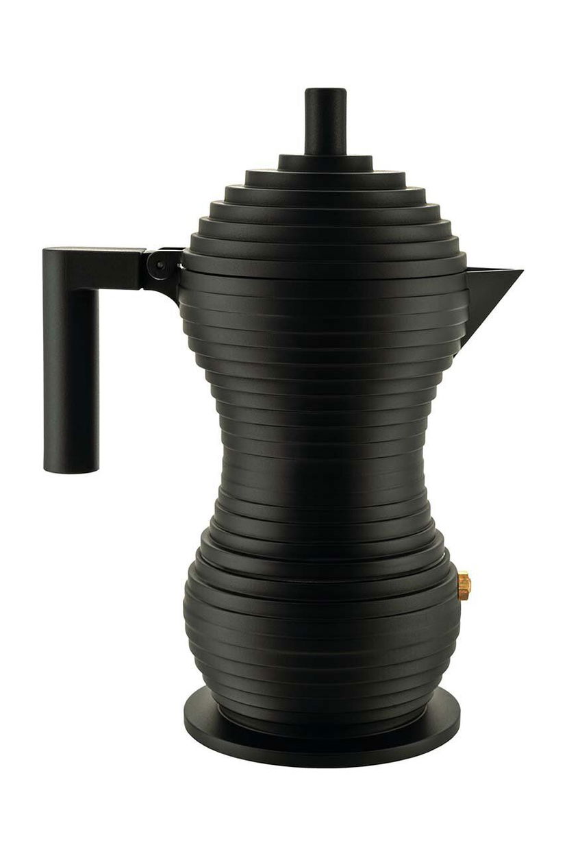 Kodin sisustus Alessi Pulcina Stovetop Espresso Maker - 3cup Musta | MDL02.3.BB