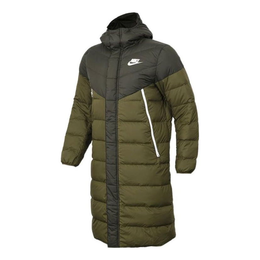 Parka Nike Nike Puffer Hooded Coat Vihreä | AA8854-355