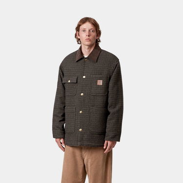 Takit Carhartt WIP Lowis Chore Coat Houndstooth Monivärinen | I035344_9, 2