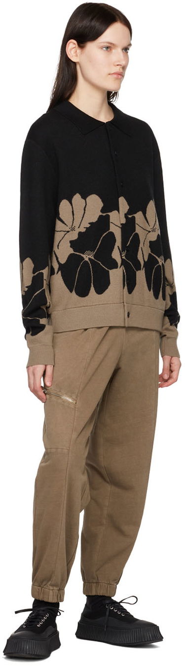 Verryttelyhousut YMC Wenlock Relaxed Fit Sweatpants Ruskea | Q4SMG, 3