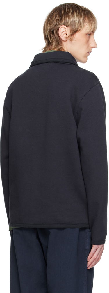 Takki Universal Works Universal Works Button Jacket Tummansininen | P3081, 2