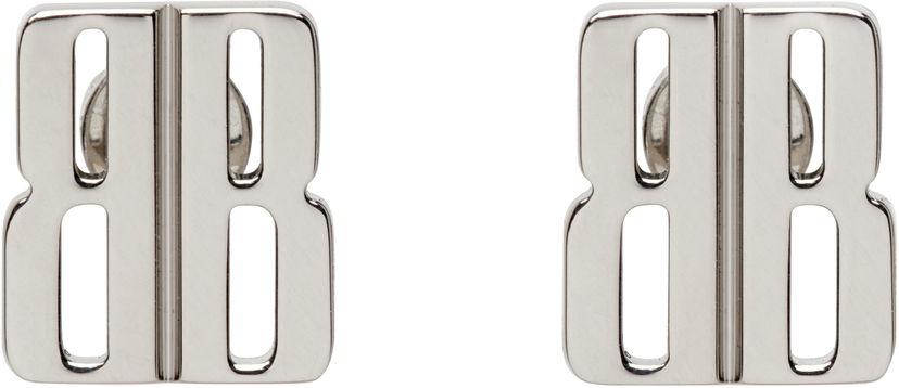 Korvakorut Balenciaga Balenciaga Nano XS Stud Earrings Metallinen | 831948TZ99S