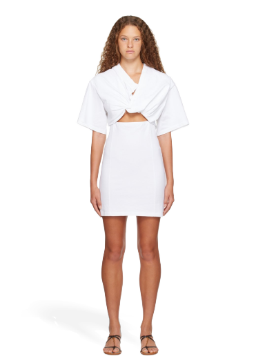 T-paita Jacquemus Le Chouchou 'La Robe T-Shirt Bahia' Mini Dress Valkoinen | 23H233DR088-2003