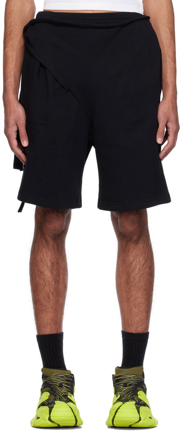 Shortsit Ottolinger Ottolinger Wrap Shorts Musta | 1503701