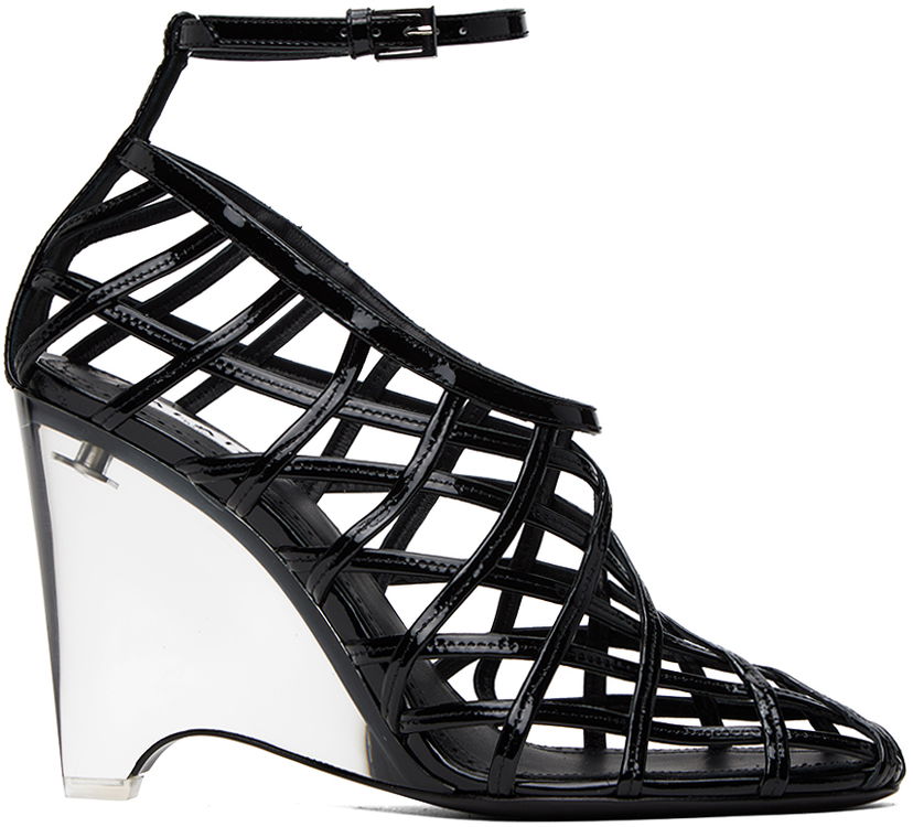 Tennarit ja kengät Alaïa 'La Cage' Cage Heels Musta | AA3E058CK212