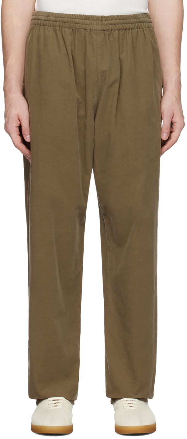 Verryttelyhousut The Row The Row Ando Trousers Ruskea | 688-W2963, 0