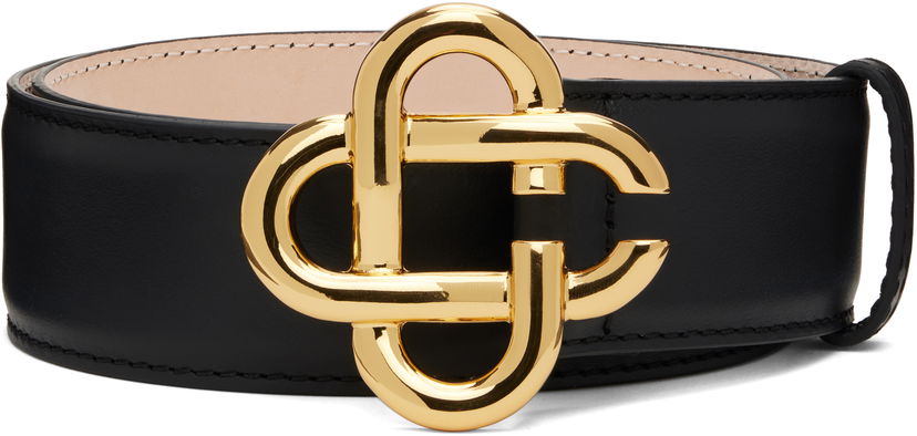 Vyöt Casablanca Casablanca CC Logo Buckle Belt Musta | APF25-ACC-251-02