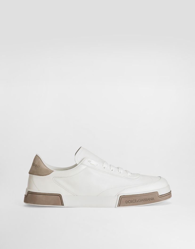 Tennarit ja kengät Dolce & Gabbana Portofino Yacht Calfskin Valkoinen | A20190A66788S375