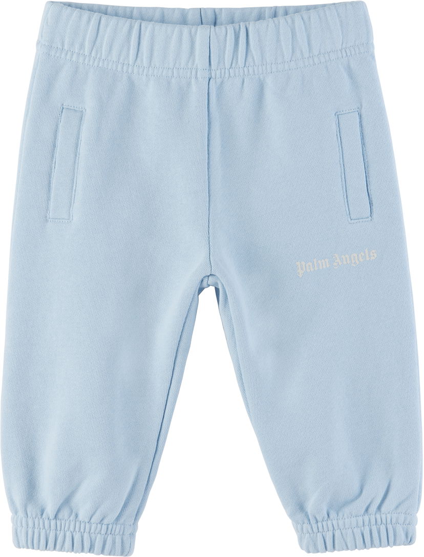 Verryttelyhousut Palm Angels Palm Angels Logo Sweatpants Sininen | PBXD001S25FLE0054103