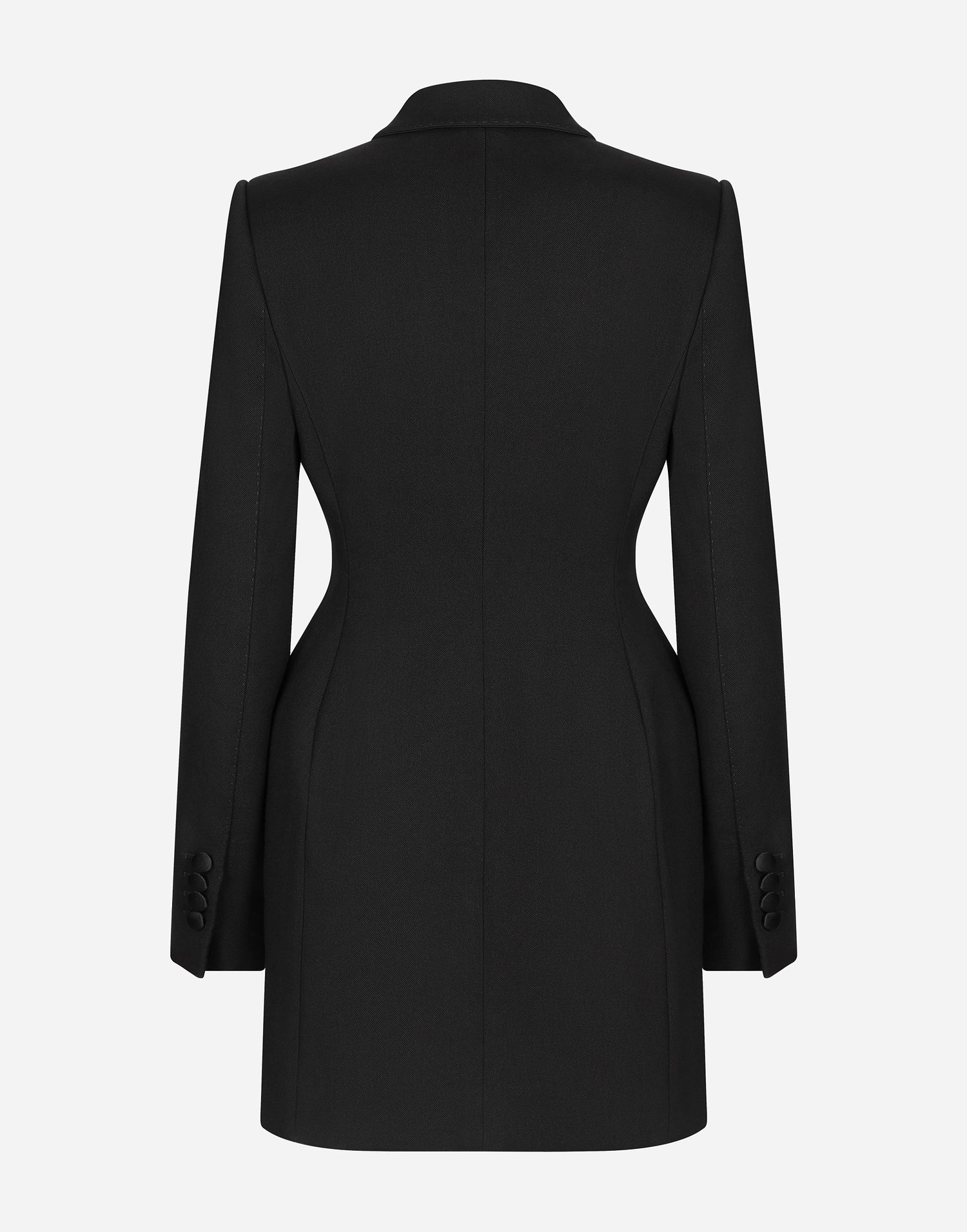 Takki Dolce & Gabbana Double Breasted Jacket Musta | F27CVTFUBGEN0000, 1