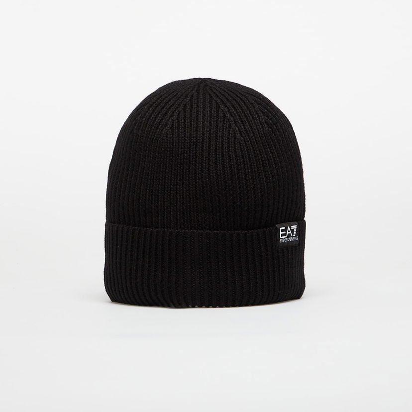 Pipo Emporio Armani EA7 Emporio Armani Mountain Core Beanie Musta | 7X000312AF18469UC001