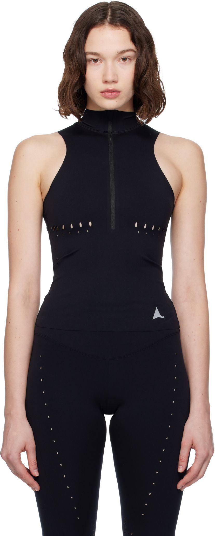 Tankkitoppi ROA ROA Compression Sport Top Musta | RBWW009JY01