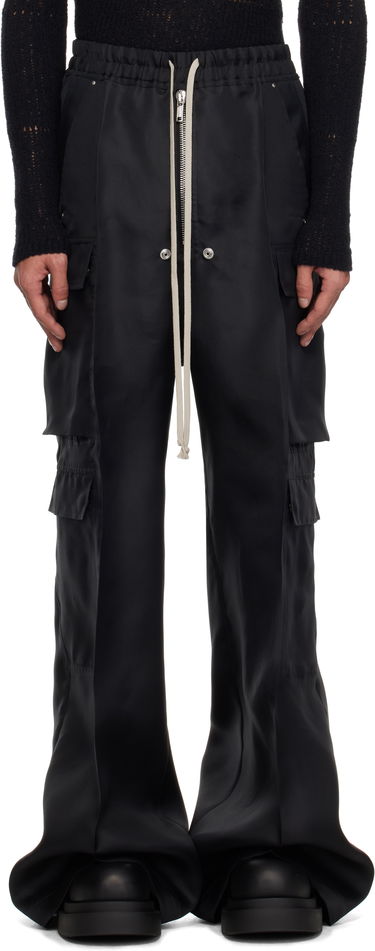 Cargo housut Rick Owens Rick Owens Hollywood Cargobelas Cargo Pants Musta | RR01E5339 SG, 0