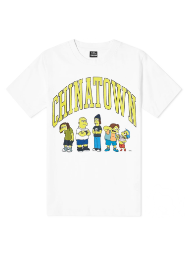 T-paita MARKET The Simpsons x Ha Ha Arc Tee Valkoinen | 1990350-WHT