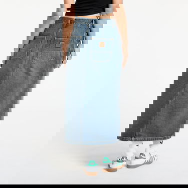 Hame Carhartt WIP Worn Wash Button-Front Denim Midi Skirt Sininen | I034647_8, 3