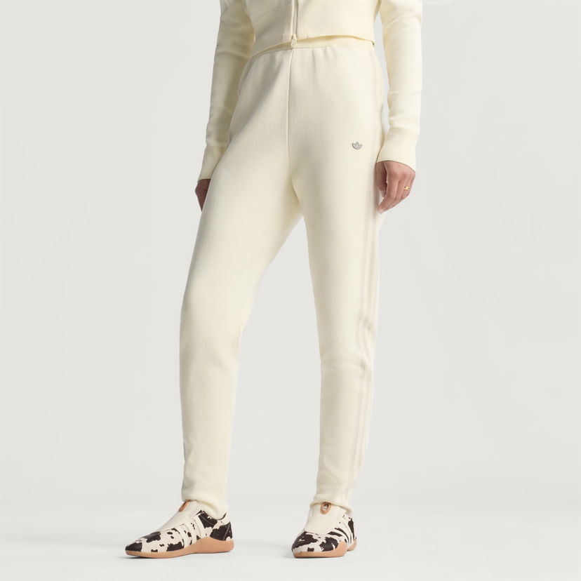 Verryttelyhousut adidas Performance Knitted Track Pants Beige | JW7313