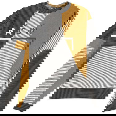 Villapaita A-COLD-WALL* Geometric Sweater Harmaa | ACWMK157-BNE, 0