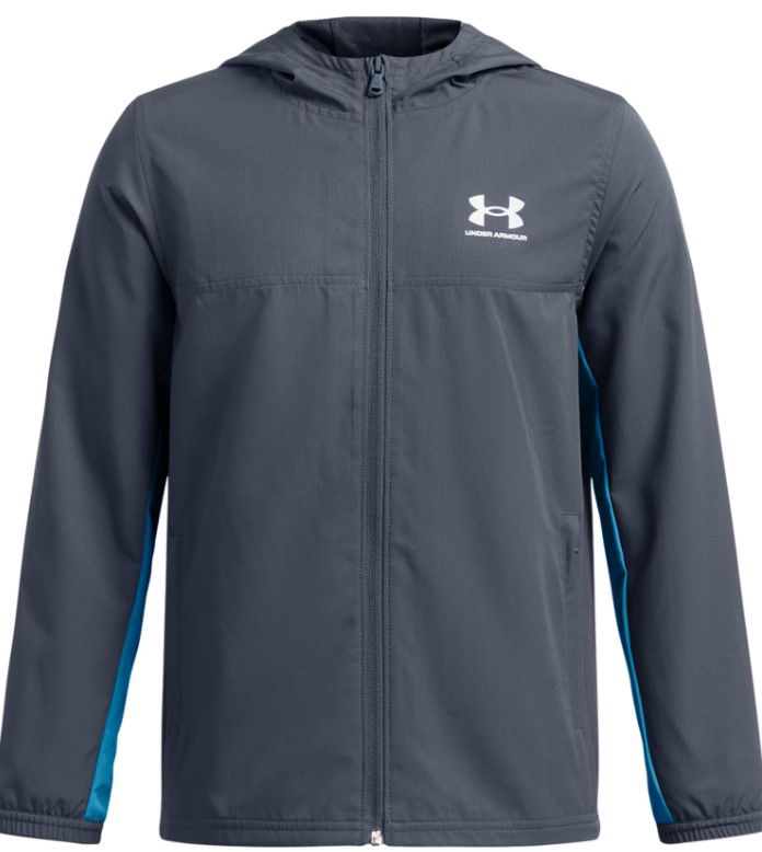 Tuulitakki Under Armour Under Armour Rival Woven Jacket Harmaa | 1390154-044