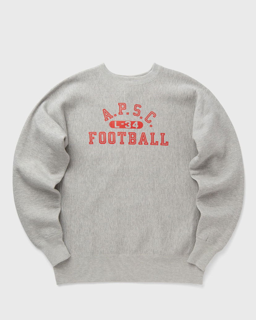 Villapaita Champion Crewneck Sweatshirt A.P.S.C. Football Harmaa | C3Y019-XP040