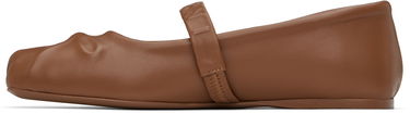 Tennarit ja kengät Marni Marni Mary Jane Ballerina Flats Ruskea | MJMS007700 P3628, 2