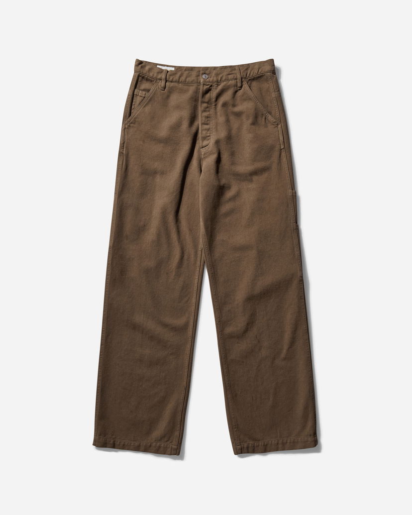 Cargo housut Dries Van Noten Garment Dyed Pants Ruskea | 251-020950-1046 811