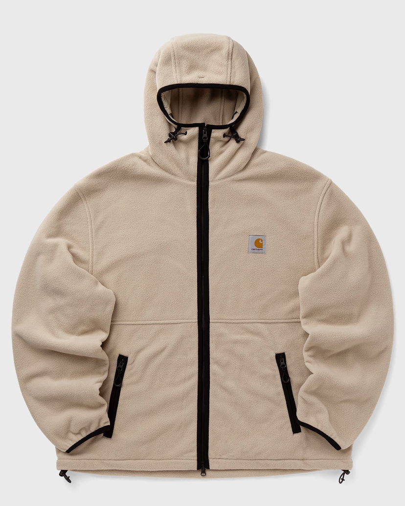 Huppari Carhartt WIP Blevin Liner Hooded Full-Zip Fleece Jacket Beige | I035310-2LP.XX