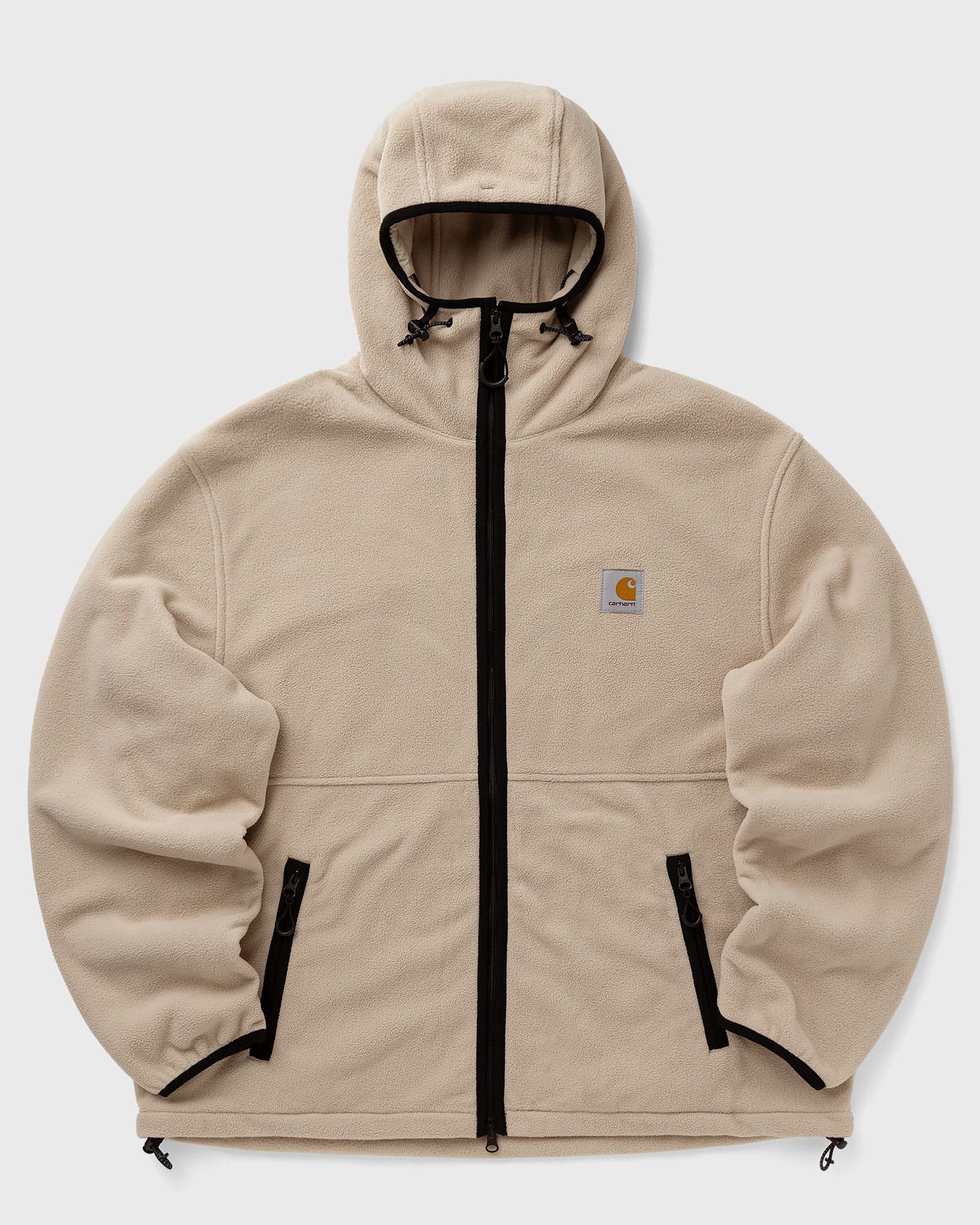 Huppari Carhartt WIP Blevin Liner Hooded Full-Zip Fleece Jacket Beige | I035310-2LP.XX, 0