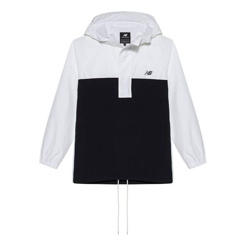 Tuulitakki New Balance Fleece Windbreaker Valkoinen | NA83N033-WT